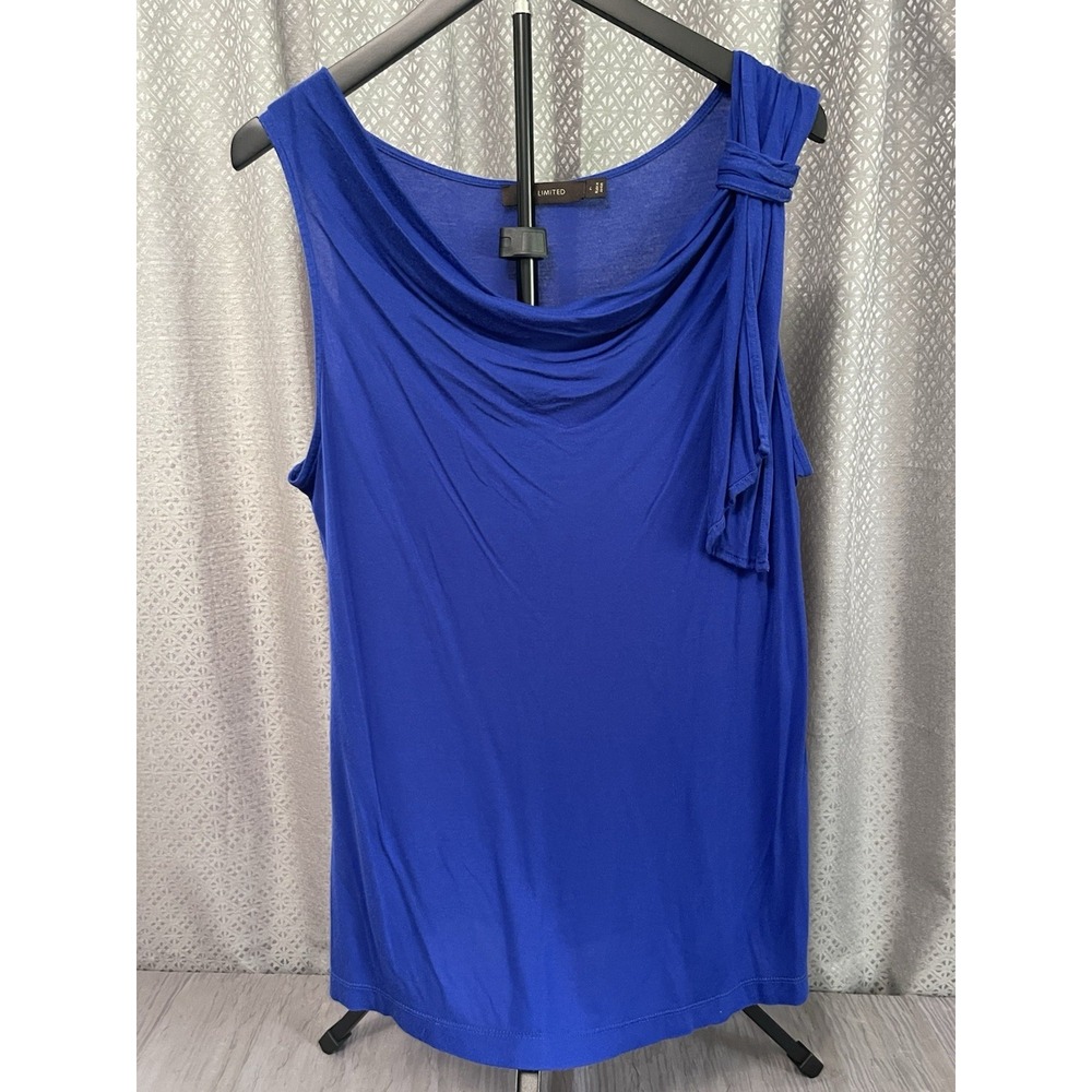 The Limited Blue Pullover Shirt L